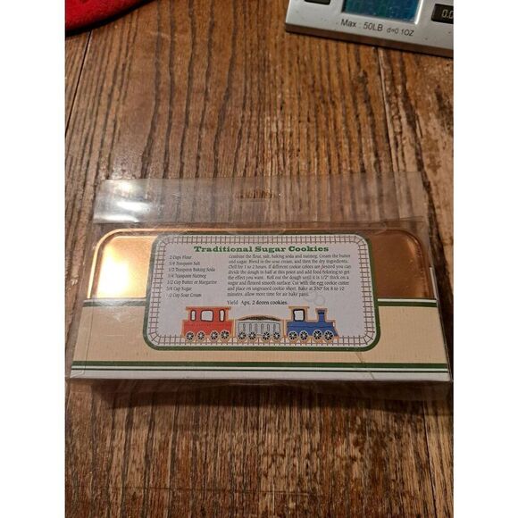 Vintage 2003 Global Décor CHEW CHEW Express Train Cookie Cutter Set Copper w Tin - Picture 4 of 8